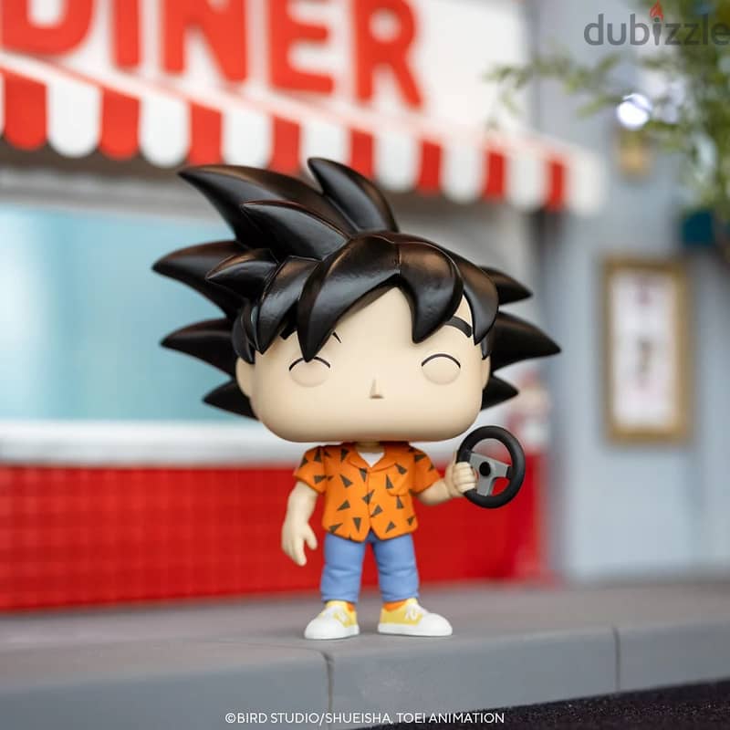 Funko Pop Goku In Driving Exam Outfit Summer Convention Exclusive