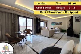 Haret Sakher 115m2 | Rent |Excellent Condition | Furnished/Equipped IV