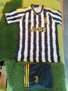 Juventus Football Home Shirt & Short 2023-24 0