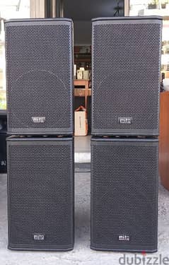4 speaker 10 inch passive (500w 1) brand mito