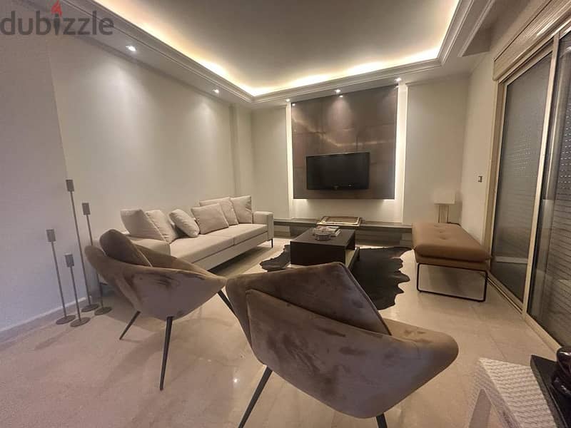 L13316-Modern 2-Bedroom Apartment for Rent In Clemenceau, Ras Beirut 3