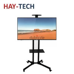 Hay-tech TV Mobile Cart Floor Stand For 32″-60″,Black - TVC3