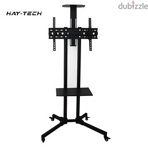 Hay-tech TV Mobile Cart Floor Stand For 32″-60″,Black - TVC3 2