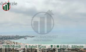 Fully Furnished Apartment for Rent!!! Open Sea View!! 0