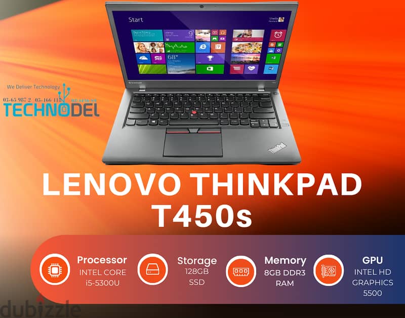 LENOVO THINKPAD T450S 0