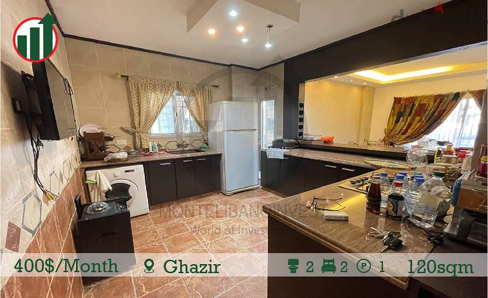 Furnished Apartment for rent in Ghazir! 2