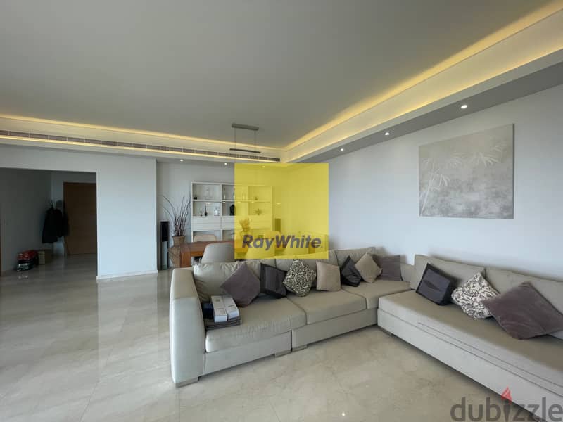 Furnished apartment for sale in Waterfront Dbayeh شقة مفروشة للبيع 1