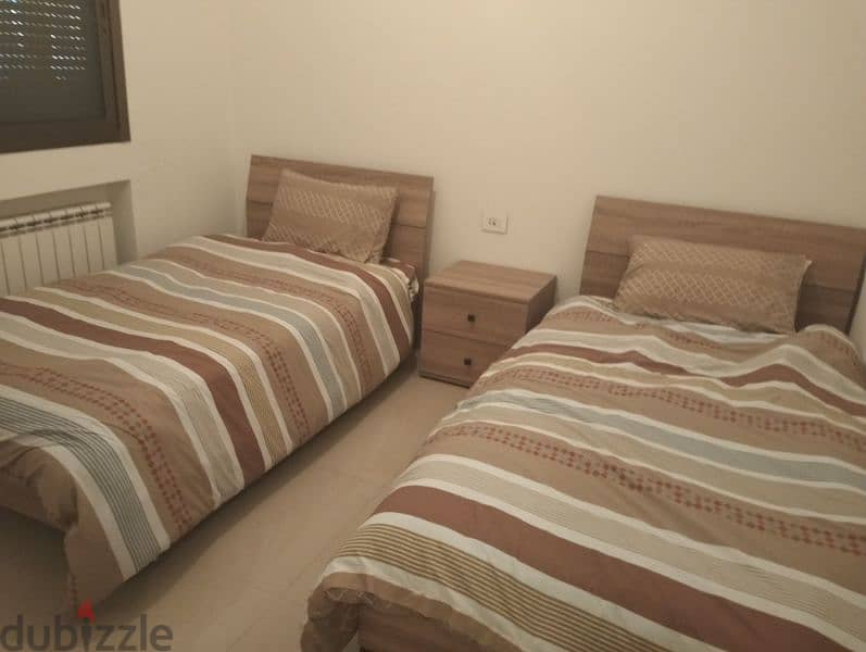rent new apartment furnitched zouk mosbeh tari2 3am 2 bed 5