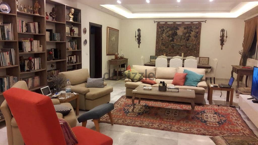 Furnished 520m2 villa on 1050 m2 land+garden&terrace for sale in Aley 1