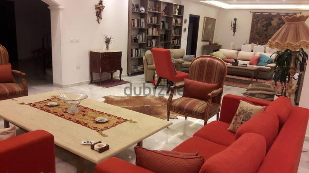 Furnished 520m2 villa on 1050 m2 land+garden&terrace for sale in Aley 4