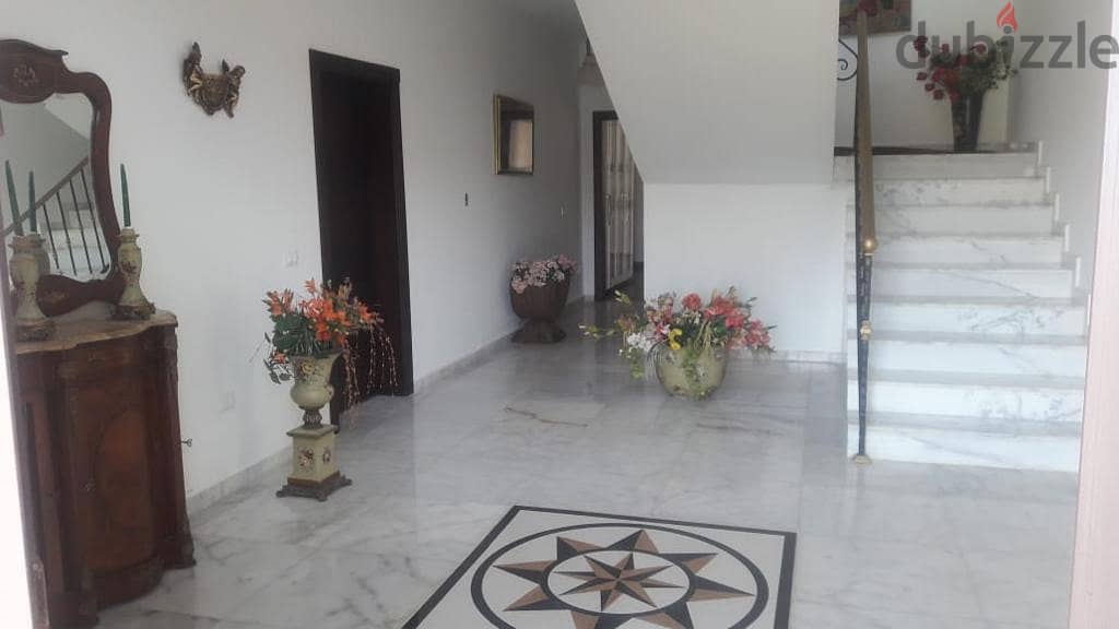 Furnished 520m2 villa on 1050 m2 land+garden&terrace for sale in Aley 7