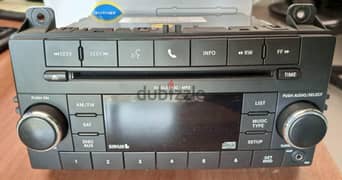 Jeep Chrysler Radio with CD MP3 player