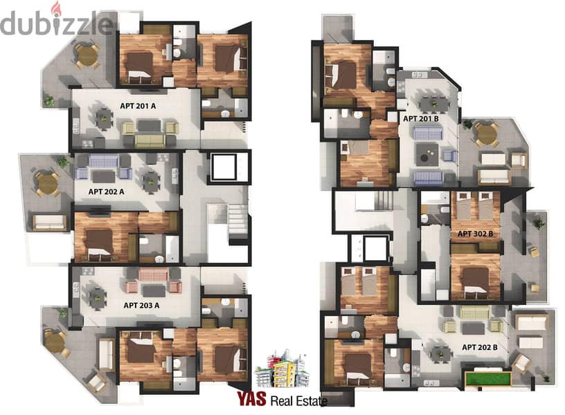 Larnaca Project | Two Blocks | Three Floors | Luxury | 3