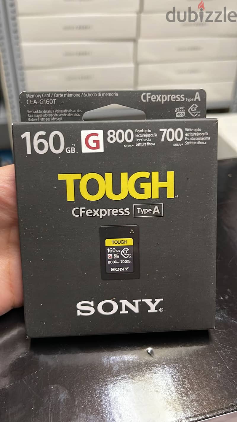 Brand new the great Sony 160gb CFexpress Type A Tough Memory Card