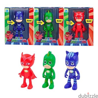 Pj Mask Action Figures Toy With Sound And Light