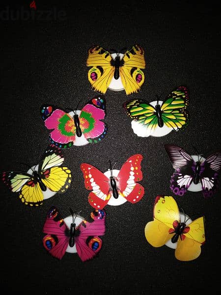 Beautiful butterfly lamps 1 for 2$ 8