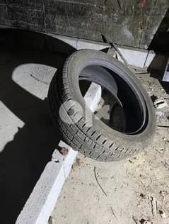 2 tyres in good condition for sale