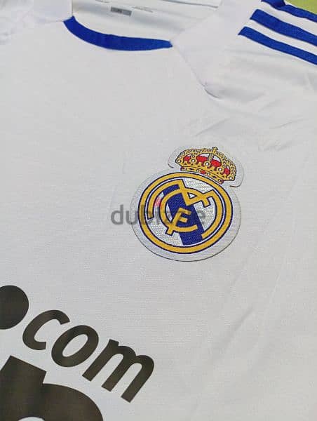 Real Madrid Benzema Retro Football Shirt & Short 2