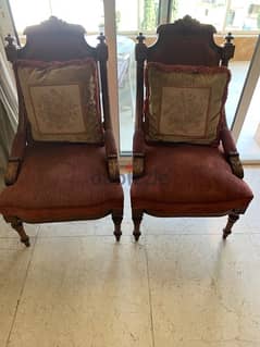 set of 2 chairs 0