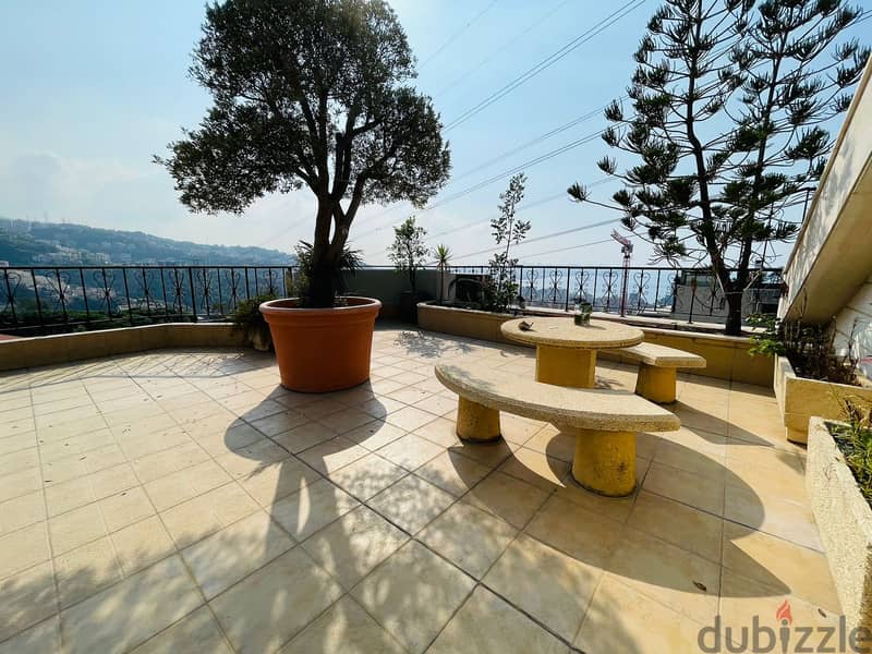 Apartment for sale in Rabieh/ Roof 4