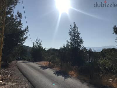 2000 m2 land+ mountain view for sale in Baabdat  - أرض للبيع في بعبدات