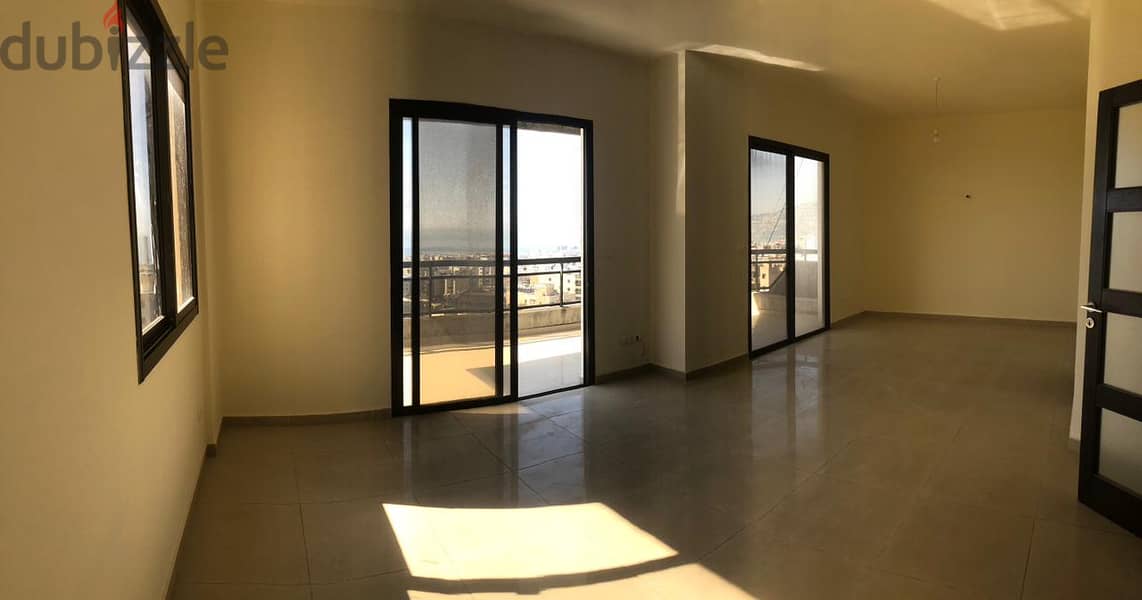 (J. C. )145m2 apartment + sea & mountain view for sale in Zouk mosbeh 9