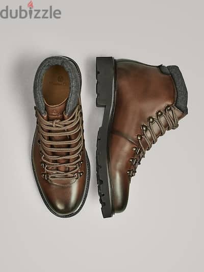 Massimo Dutti Brown Boots 3