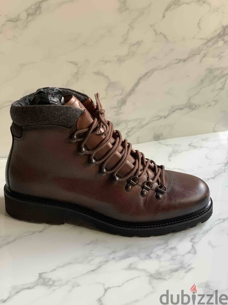 Massimo Dutti Brown Boots 4