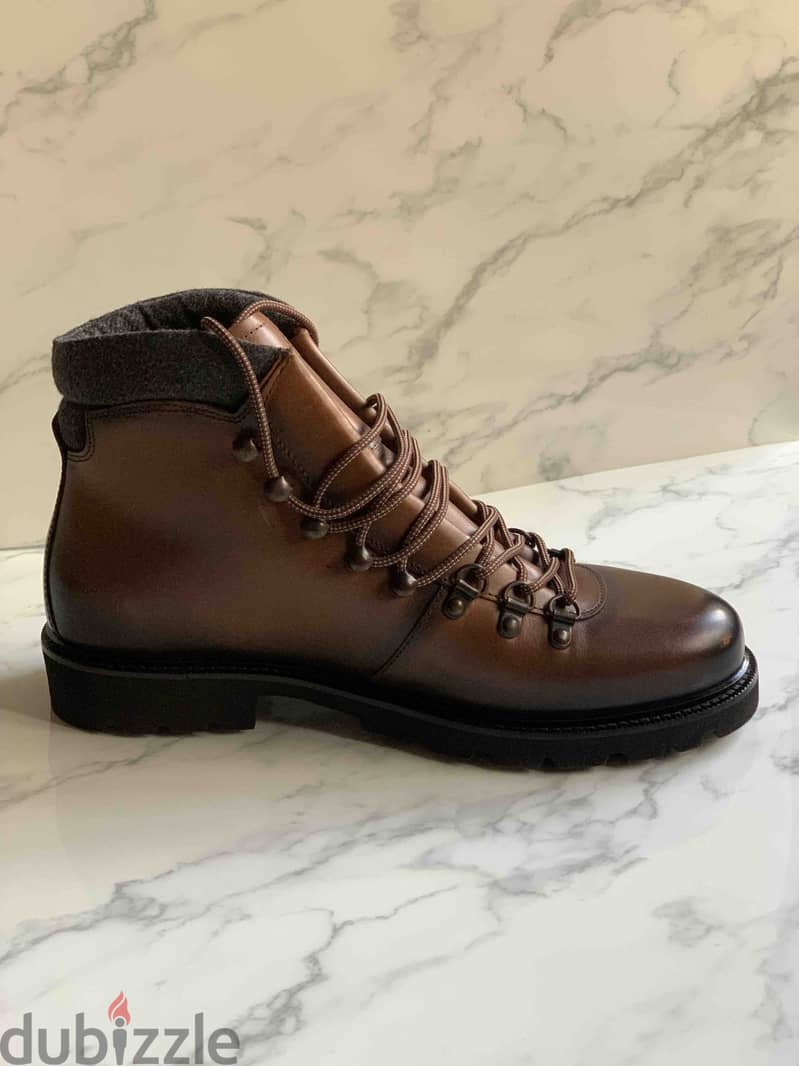 Massimo Dutti Brown Boots 5