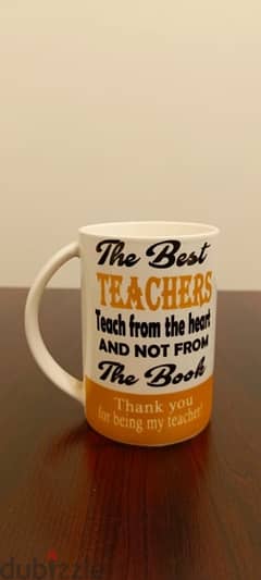 Teacher’s Day Yellow Mug كوب أصفر لعيد المعلم
