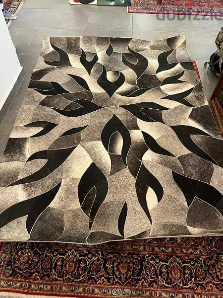 2 leather carpets 4