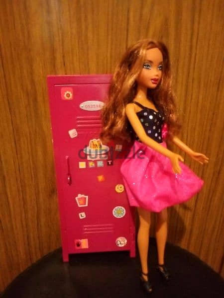 MADISON MY SCENE Barbie RARE Mattel Great doll +SECRET LOCKER, Both=30 0