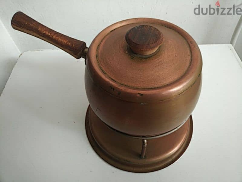 Vintage copper fondue set - Not Negotiable 1