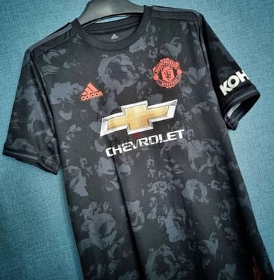 Manchester United pogba 6 away jersey 110 years adidas 2018