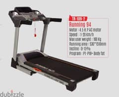 treadmill machine new 160 kg  4.5 HP