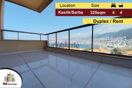 Kaslik / Sarba 325m2 | Duplex | For Rent | Classy Area | IV 0