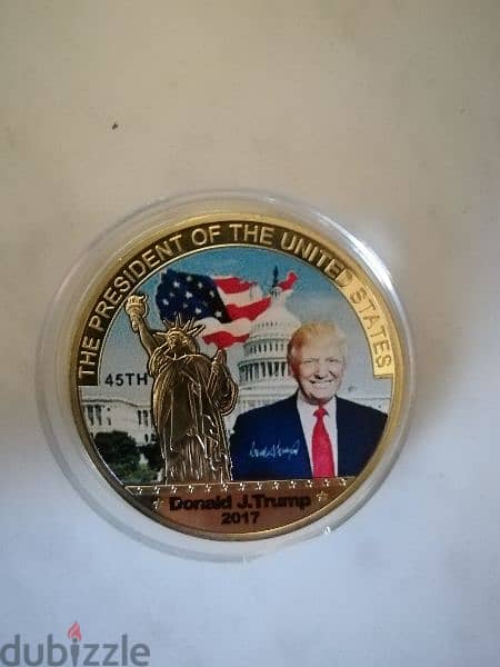 ميدالية أمريكية ذهبية antique 2
