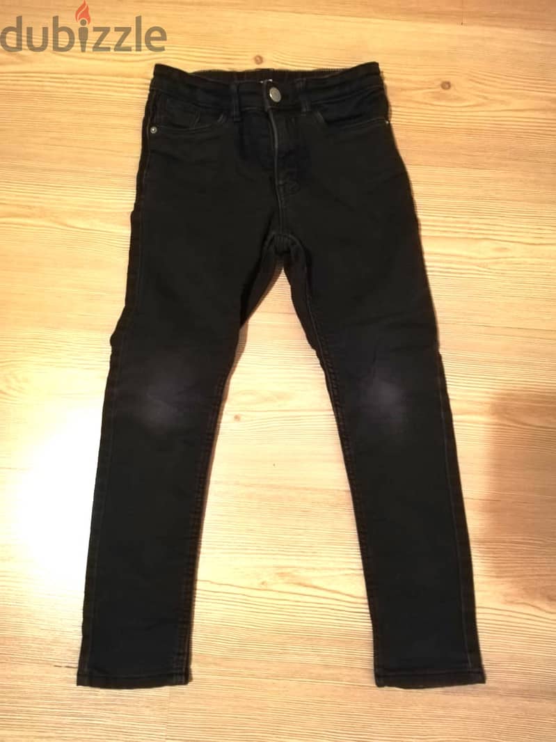 H&M black jeans 0