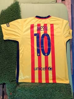 Barcelona Messi Retro Football Shirt (Made in Thailand) 0