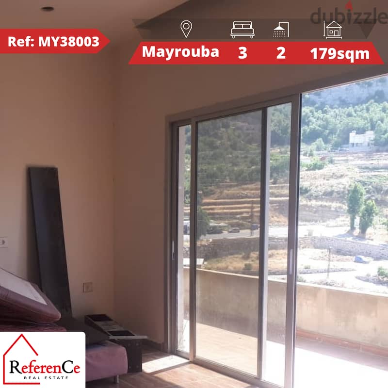Apartment for sale in Mayrouba شقة للبيع ب ميروبا 0