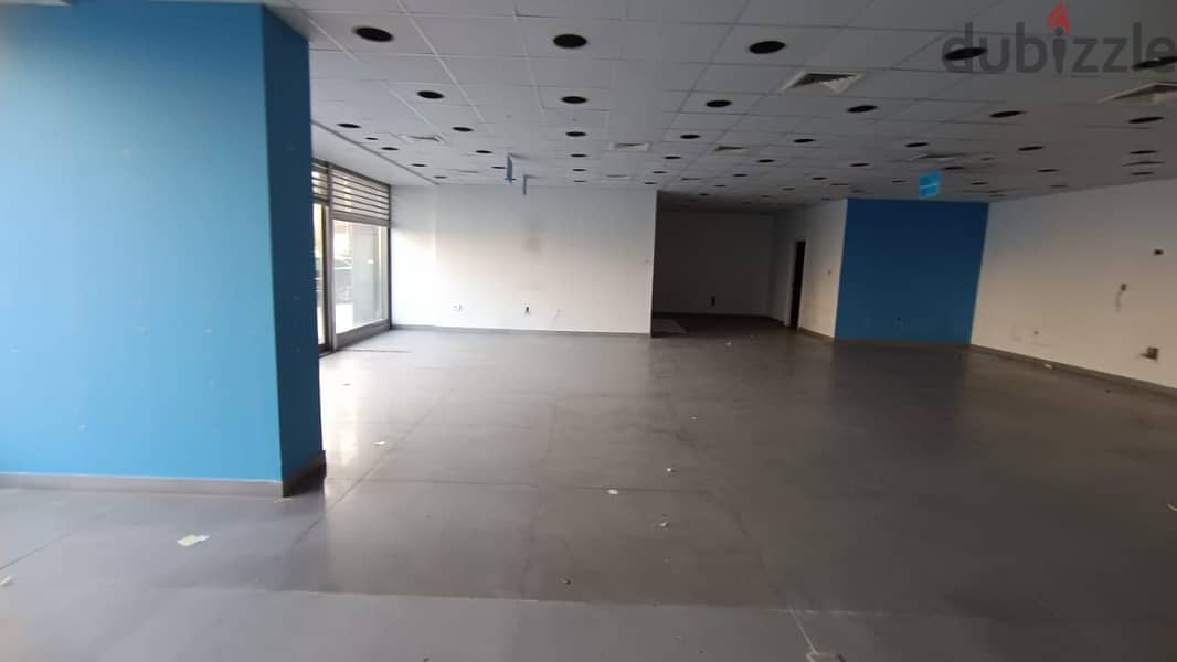 350 Sqm | Prime Location Showroom For Rent In Dbayeh | Highway 2