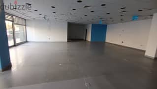 350 Sqm | Prime Location Showroom For Rent In Dbayeh | Highway 0
