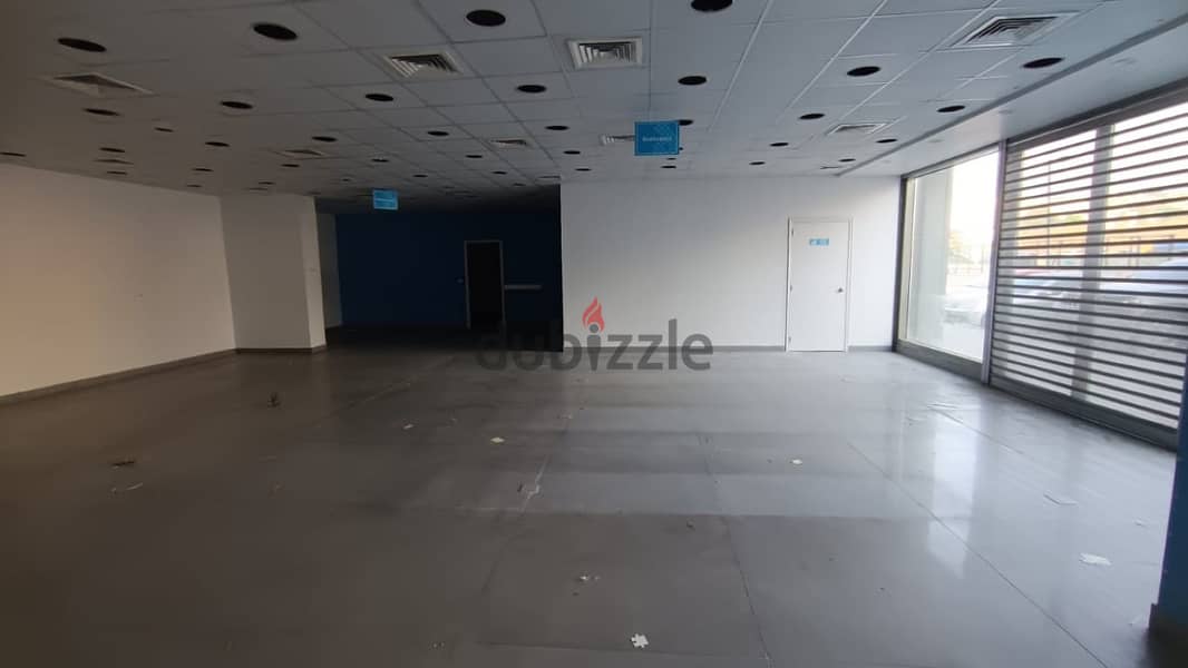 350 Sqm | Prime Location Showroom For Rent In Dbayeh | Highway 3