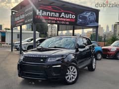 RANGE ROVER EVOQUE model 2017 black on black clean car fax 0