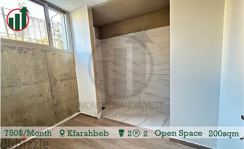 Open Space for rent in Kfarahbeb! 3