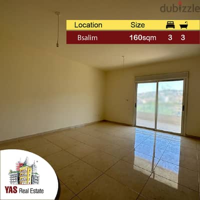 Bsalim 160m2 | High End | City + Sea View | MJ