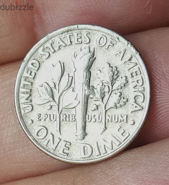 one dime united states of america 1986 1