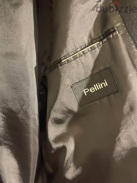 PELLINI jacket black wool size xl 1