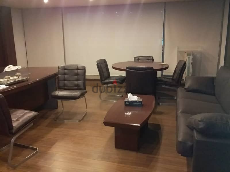 A furnished 150 m2 office/apartment for sale in Ramlet El Bayda 5
