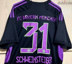 Bayern Munich away kit2023schweinsteiger limited edition adidas jersey 0